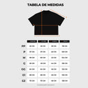 Camiseta Boxy Pionera Preto